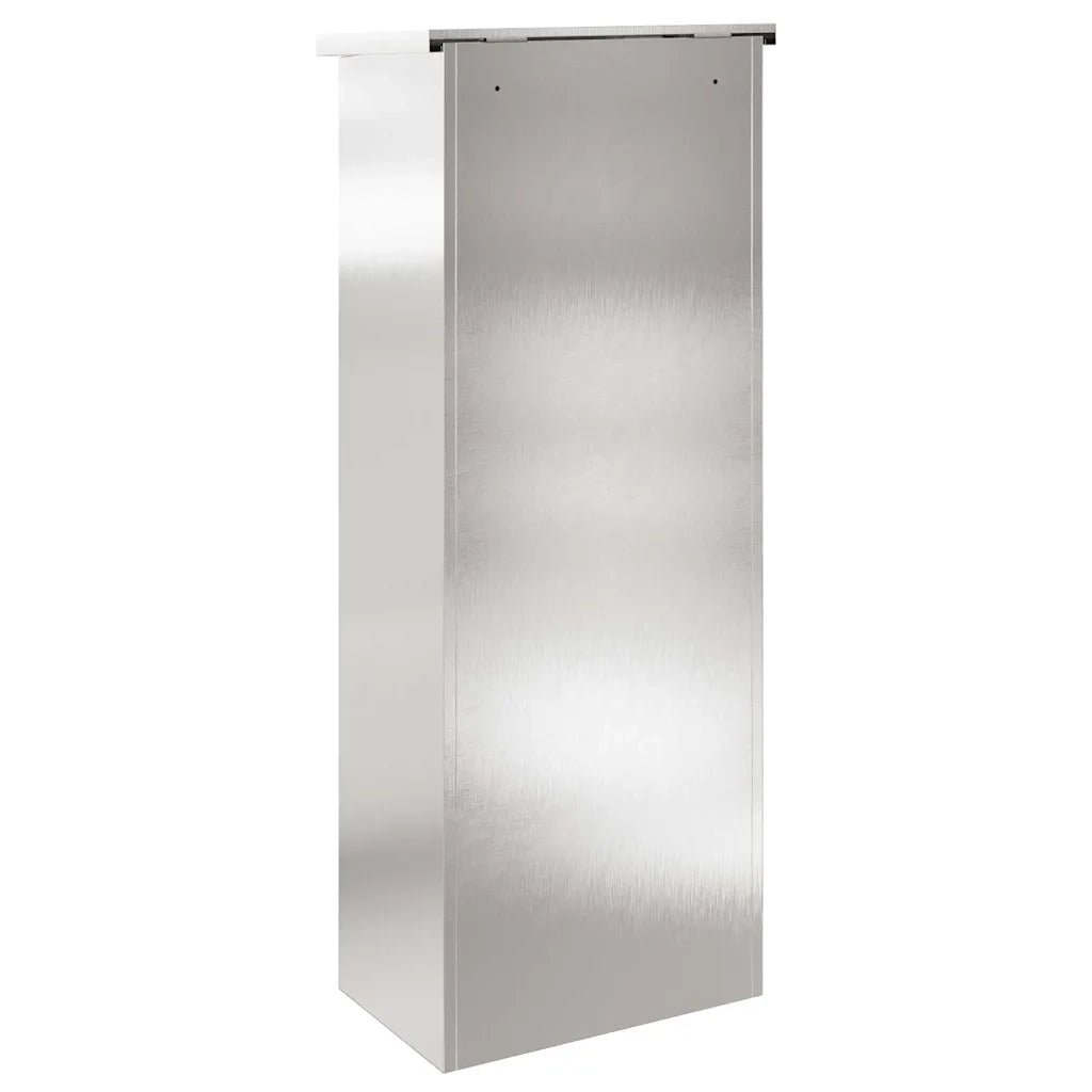 Cassetta per pacchi con porta Argento 44,5 x 29 x 110,5 cm CFW5903131