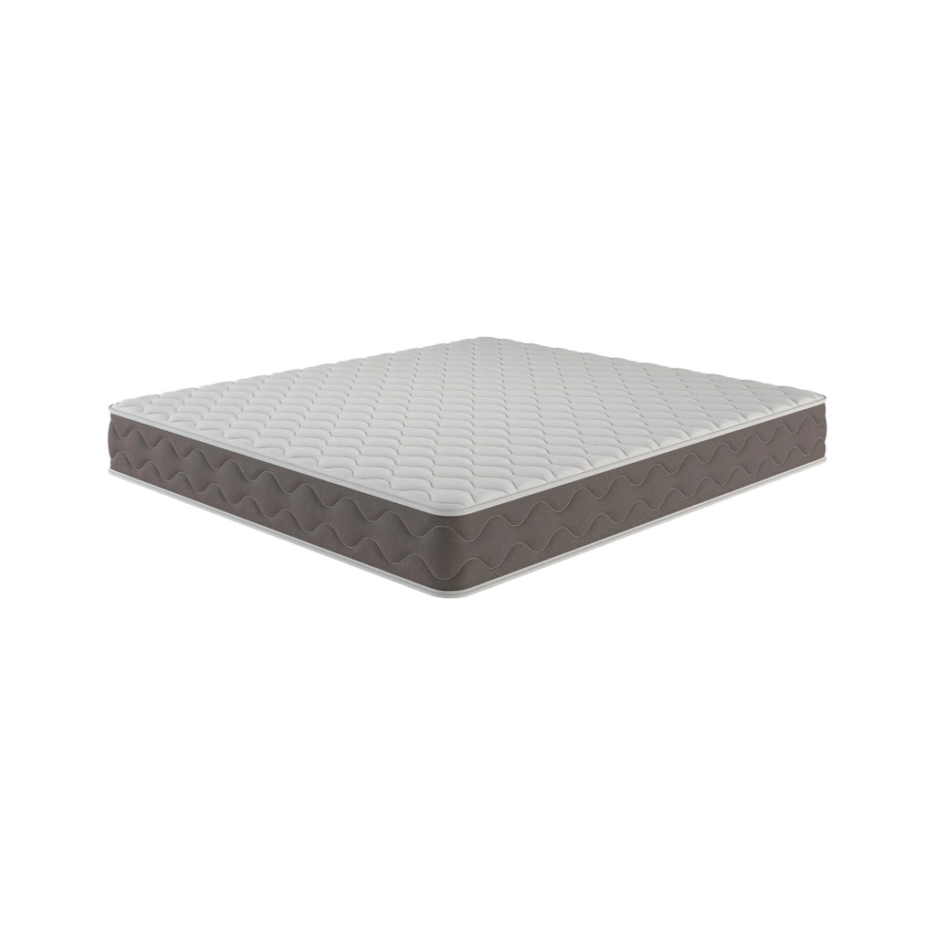 Gaggiano, Materasso Singolo Grado Rigidità 6.5/10 Made in Italy, 190x90x21h cm Bianco