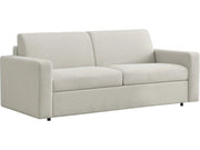 Divano convertibile "Diana" Express in tessuto - Zona notte 140 cm - 3 posti - Beige