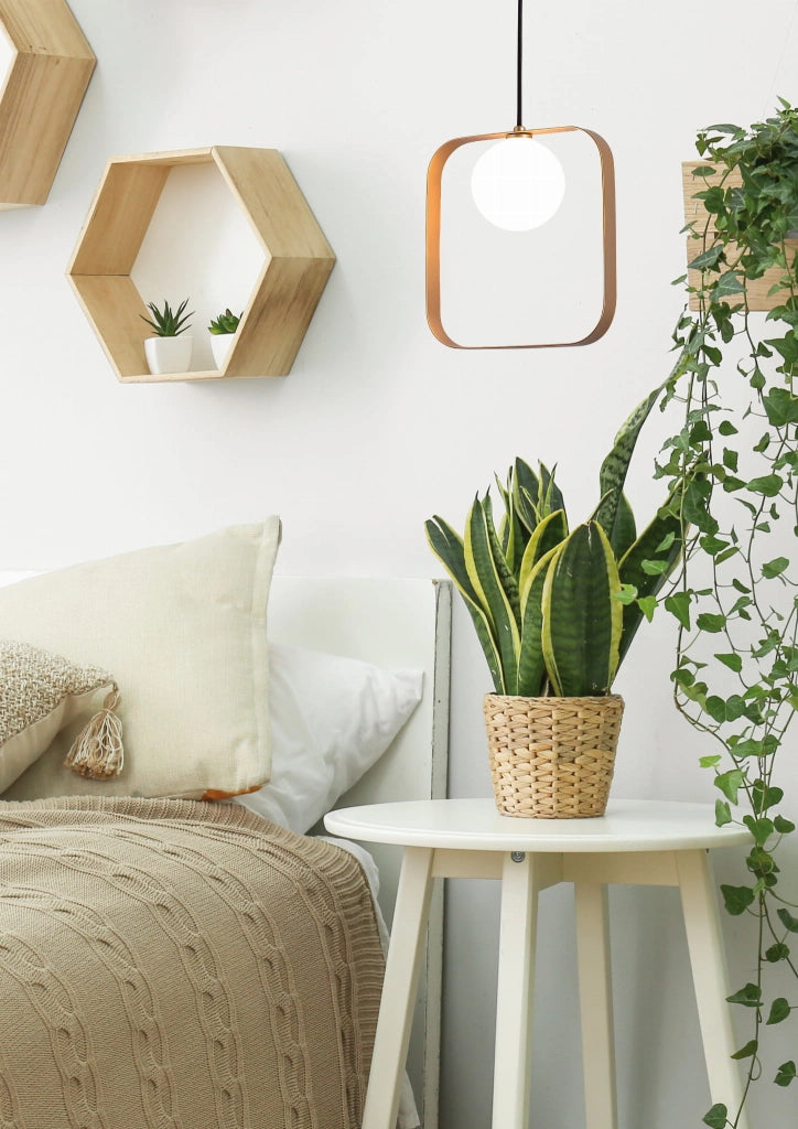 Lampada a sospensione Candellux TULA oro/bianco G9 140cm