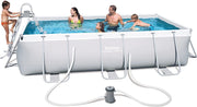 PISCINA C/TELAIO+POMPA 404X201X100H 56441
