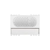 19577.B Pulsante di Chiamata due Fili Bianco Arkè