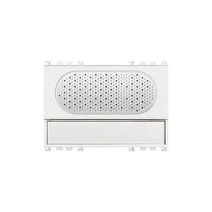 19577.B Pulsante di Chiamata due Fili Bianco Arkè