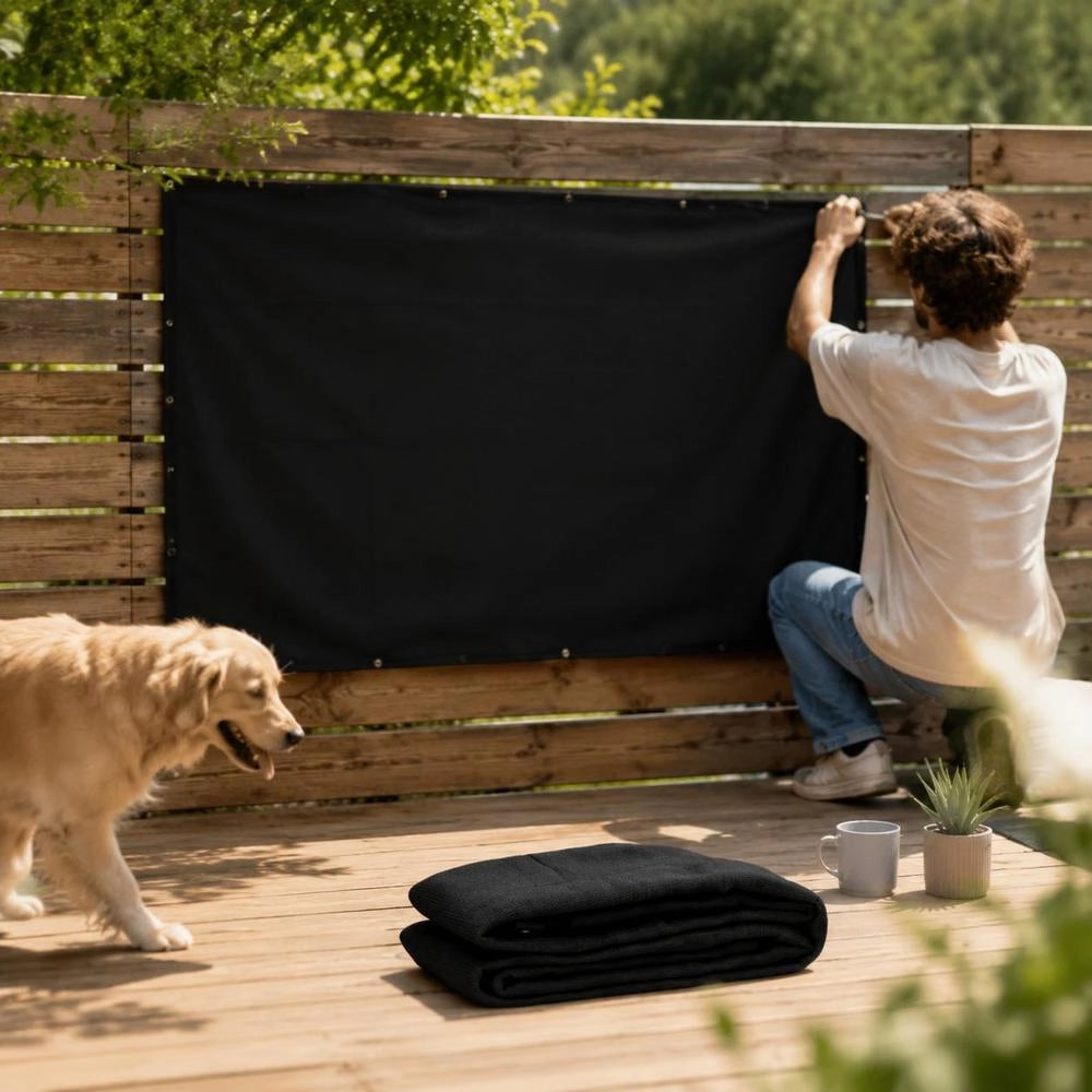 Trailer Net HDPE 2x3 M Black