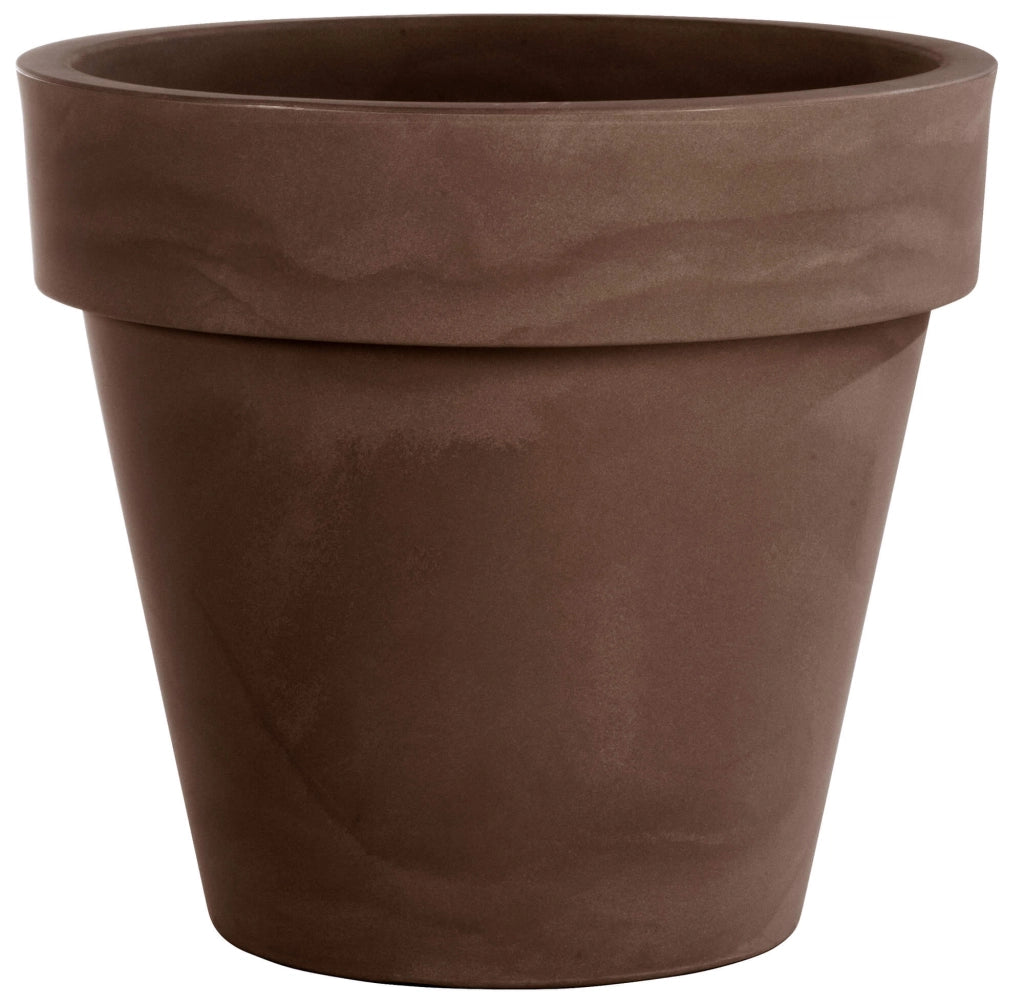 Vaso Ø60x54 cm in Polietilene Standard One 60 Bronzo
