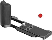 Accessori per fotocamera, adatto per Fujifilm X-M5, L grip fotocamera, cool shoe, manico per dito, holder per fotocamera, nero ebony