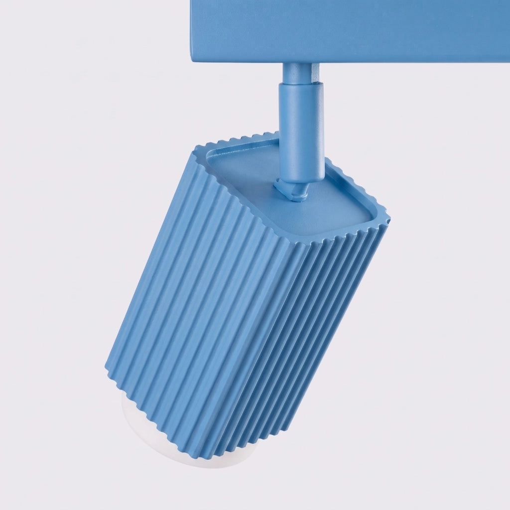 Plafoniera RAYO 3L azzurra