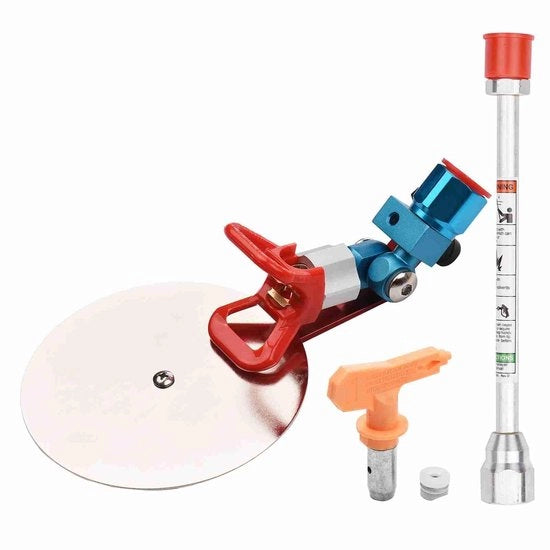 Accessorio Spray Gids Universale - Nozzle 517 - Scheda di Protezione in Acciaio Verniciata - Compatibile con Spuitmachine aeree a 7/8 - Prevenzione di Macchie di Vernice