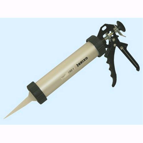 Pistola in alluminio tubolare Brixo per silicone - Lunghezza 9" Conf. 6 Pz