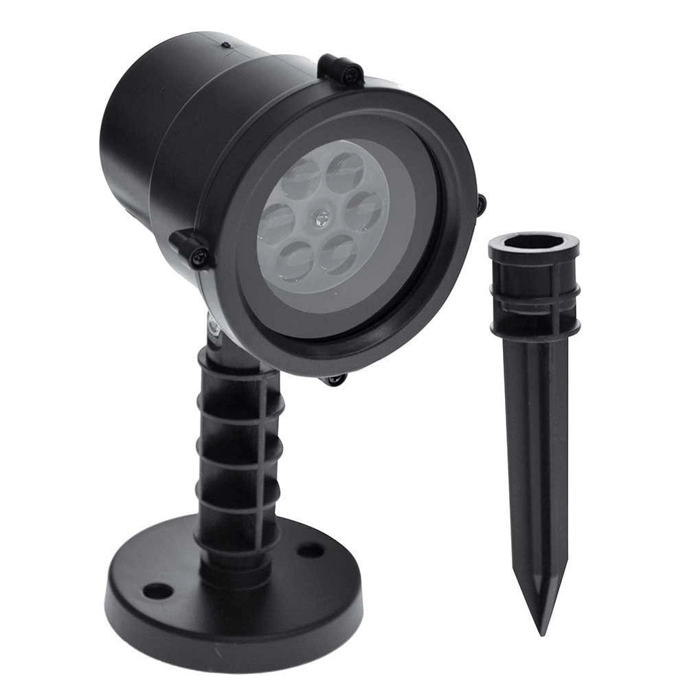 Trade Shop - Proiettore Laser Led Rgb Natale Per Esterno Giochi Di Luce Disegni Natalizi -