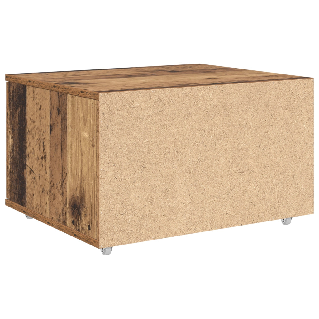 Armadio con Cassetti Legno Vecchio Truciolare Medio