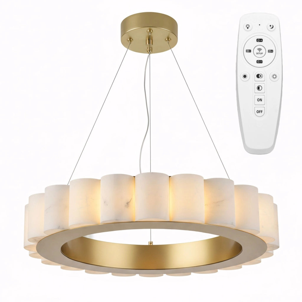 Lampada Da Soffitto App1801-cp 50 Cm Brush Gold