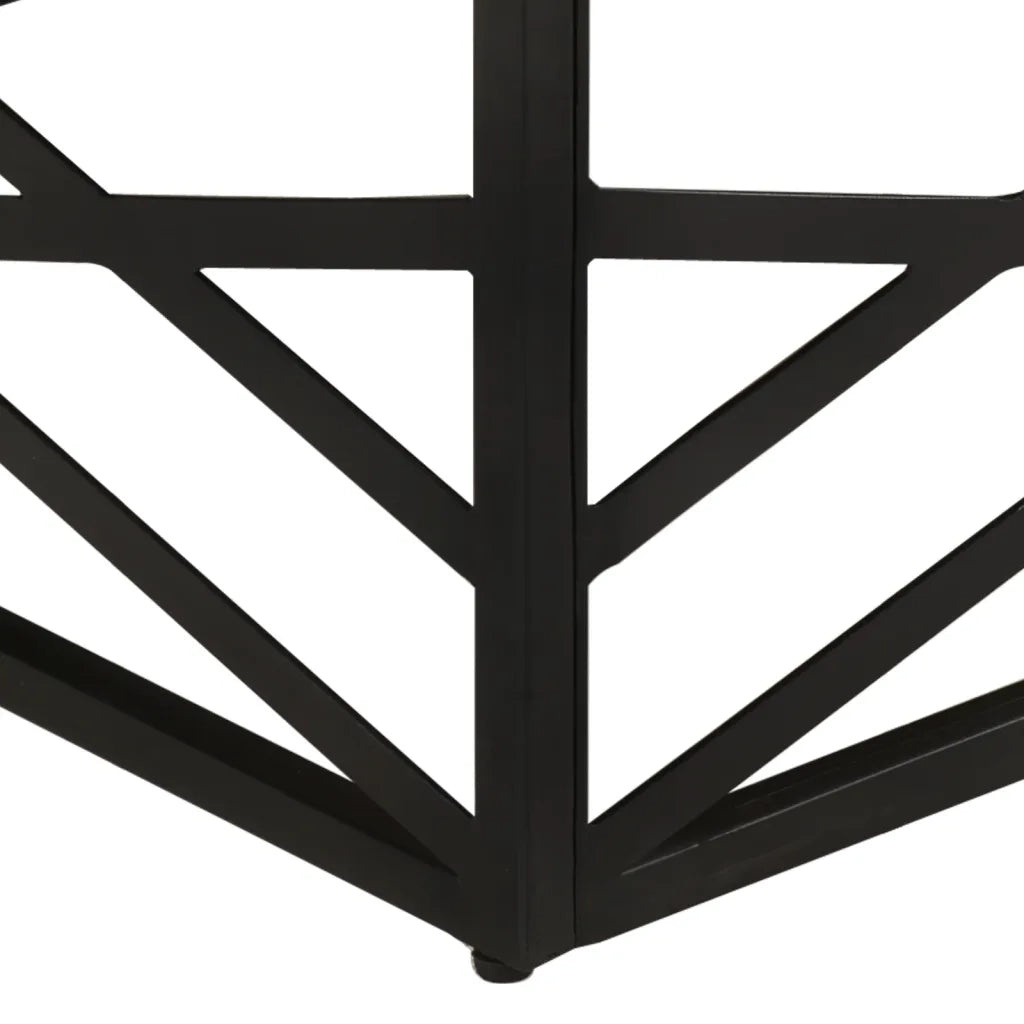 Tavolino da Salotto 68x68x35 cm in Legno Massello di Mango 287364