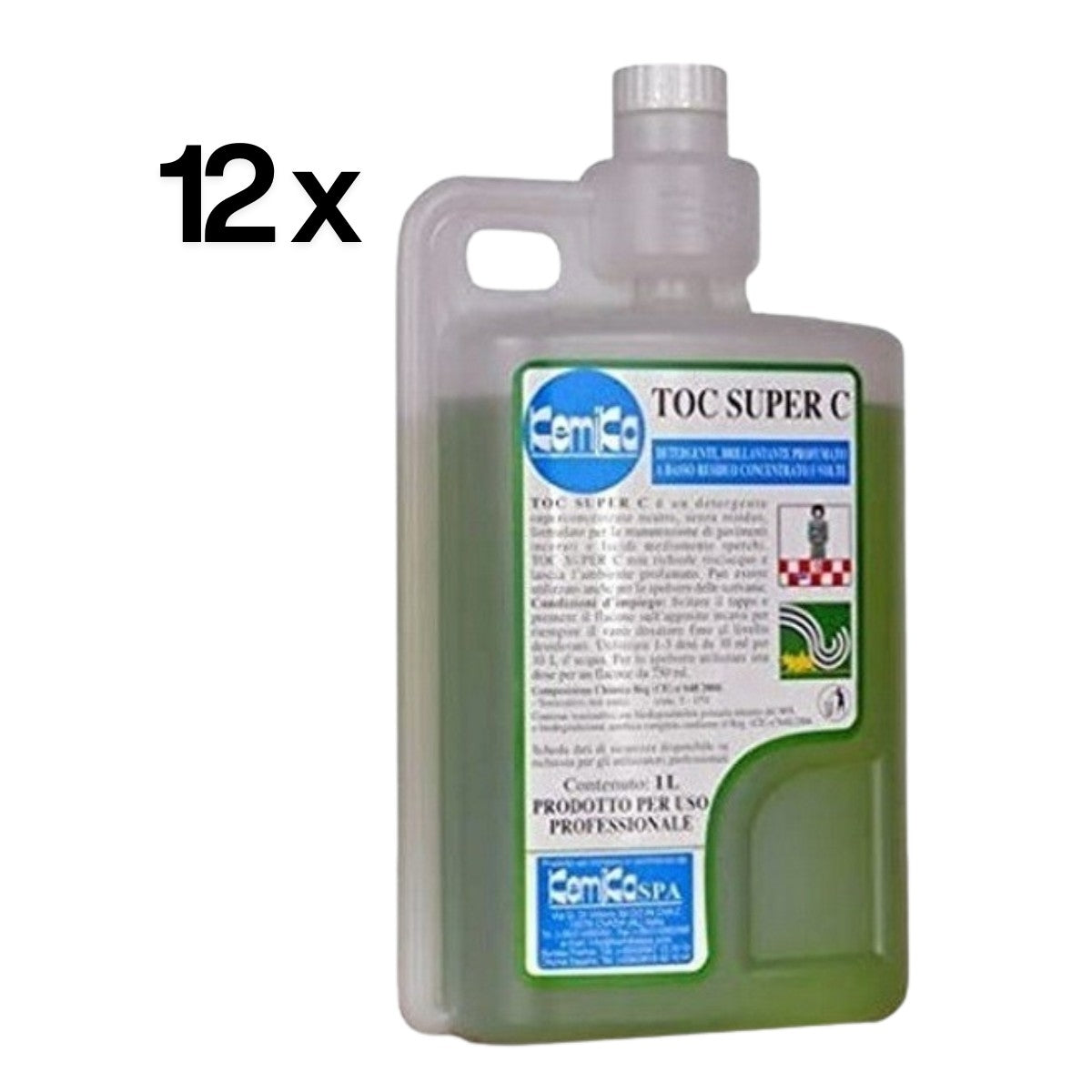 Toc Super C Mela 1L CRT 12 PZ