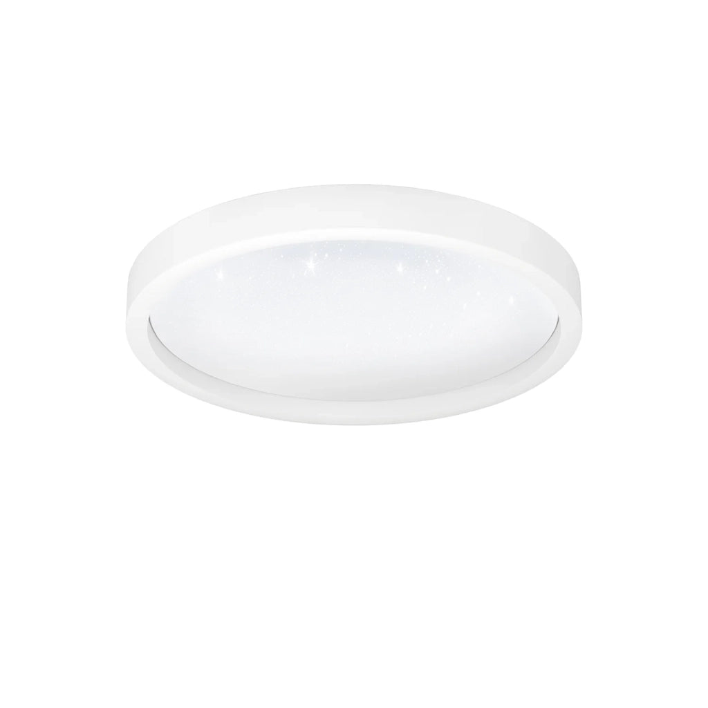 Plafoniera Moderna Montemorelos-Z Alluminio Bianco Luce Led Integrato 17,8W