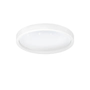 Plafoniera Moderna Montemorelos-Z Alluminio Bianco Luce Led Integrato 17,8W