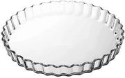 Torta di vetro di alta qualità - versatile per la cottura - 27 cm