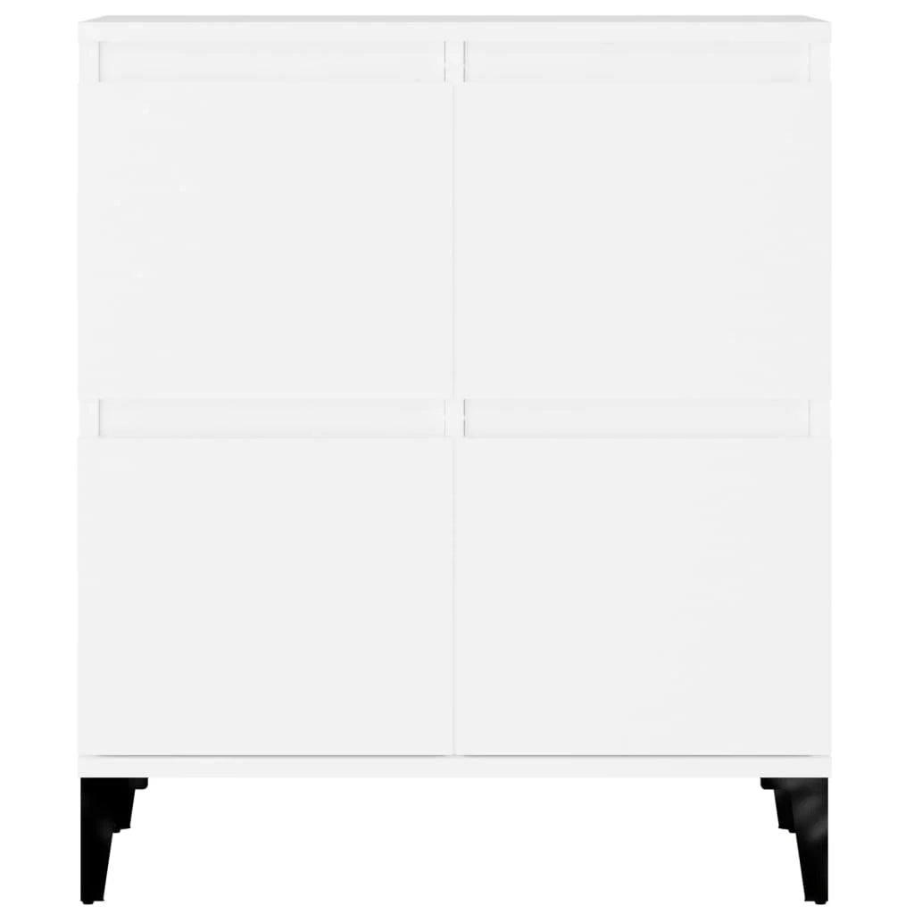 Buffet credenza cassettiera armadio mobile contenitore organizer per cucina soggiorno salotti 3 pezzi 60 x 35 x 70 cm legno ingegnerizzato bianco 02_0036991