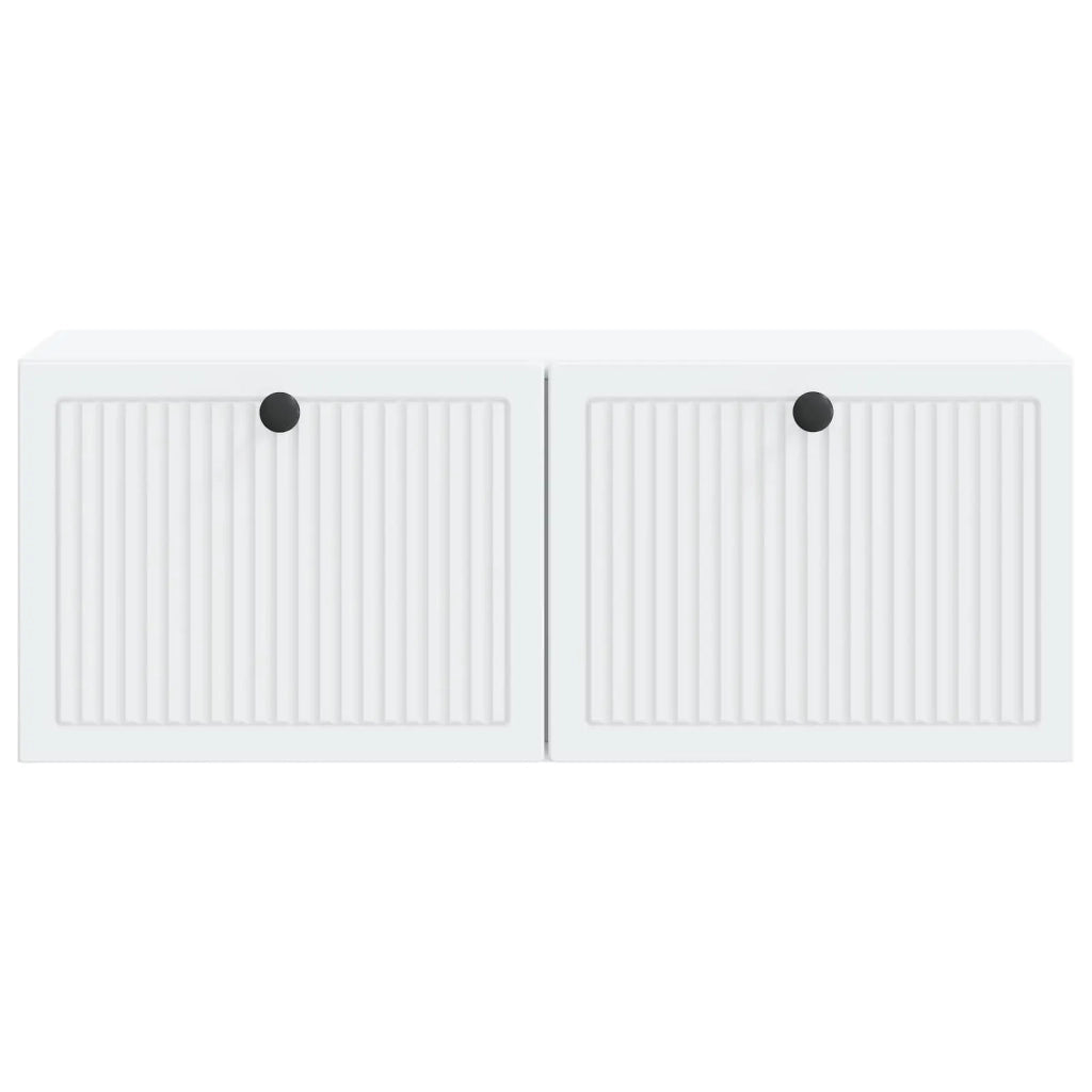 Mobile Porta TV da Muro Bianco 78,5 x 31 x 30 cm 898035