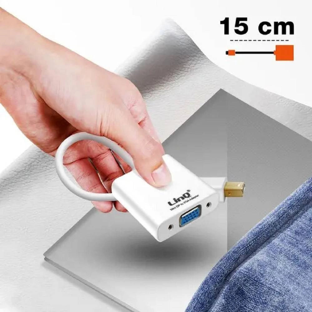 Trade Shop - Adattatore Convertitore Cavo Da Mini Displayport Mini Dp A Vga Monitor Mdp-vga226 -