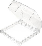Copertura per interfono impermeabile - Copertura per interfono - Copertura in plastica - Cappotto per interfono trasparente - Installazione facile - Copertura 12,5x10x4,5 cm - Protezione per interfono