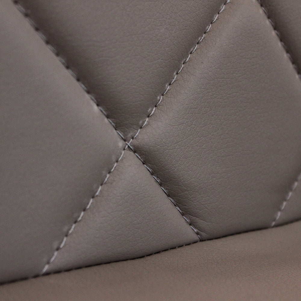 Sedia Blossom 41x50x91 h cm in Similpelle Marrone