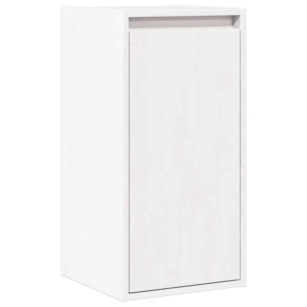 Pensile Bianco 30x30x60 cm in Legno Massello di Pino cod mxl 33542