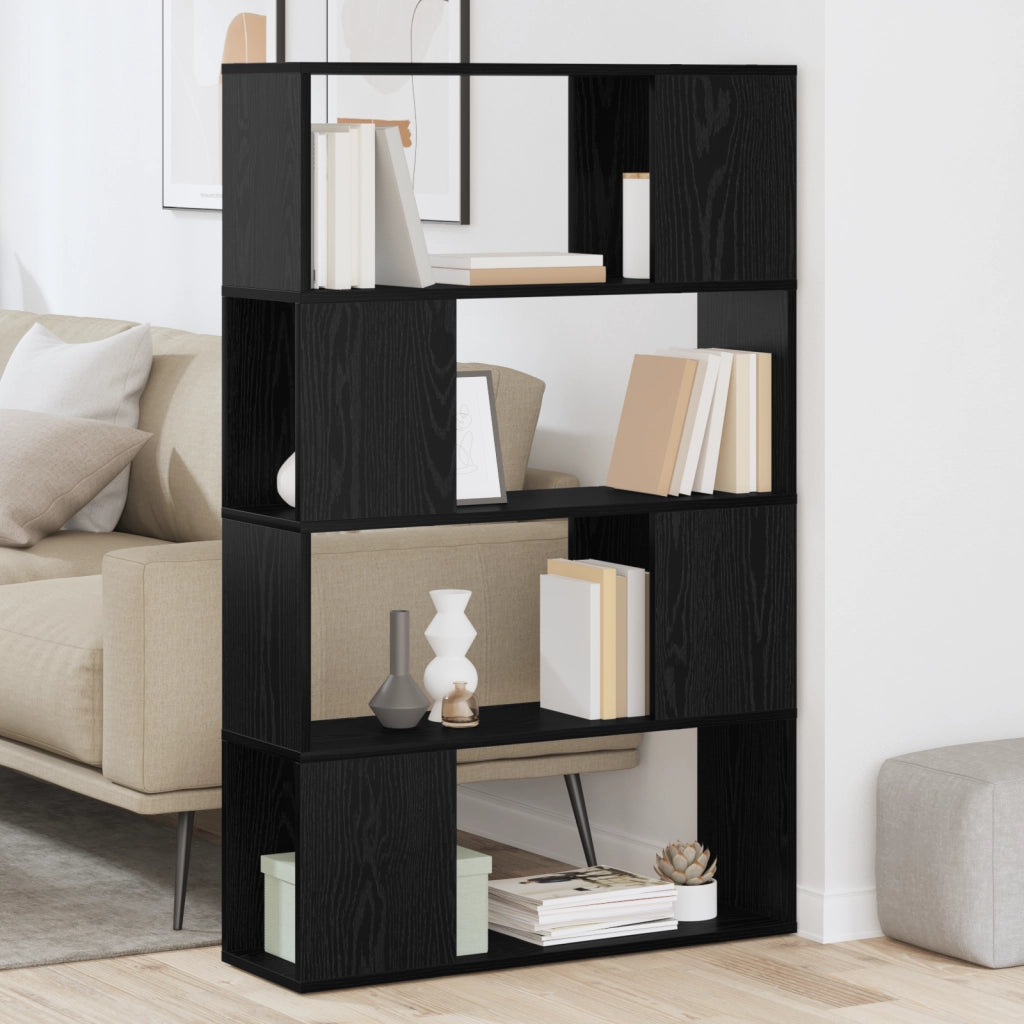 Centro di intrattenimento Rovere nero Legno ingegnerizzato