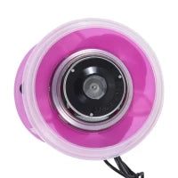 Macchina per Zucchero Filato in PP, Acciaio Inox e Alluminio 450W 27 x 26 x 18cm Rosa