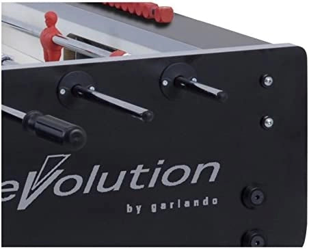 Garlando Calcio Balilla da Interno G-500 Evolution con Aste Uscenti Nero