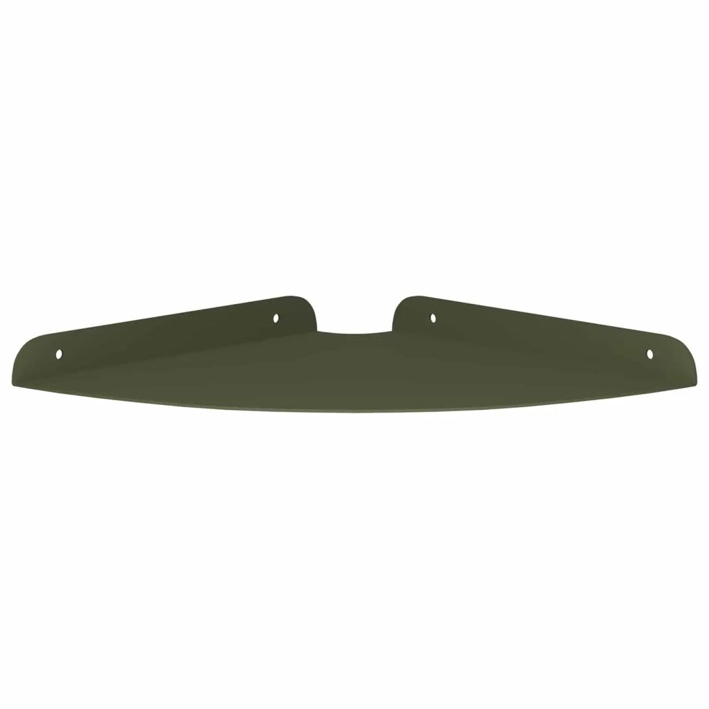 Mensola sospesa 4 pcs Verde oliva 24 x 24 x 2 cm