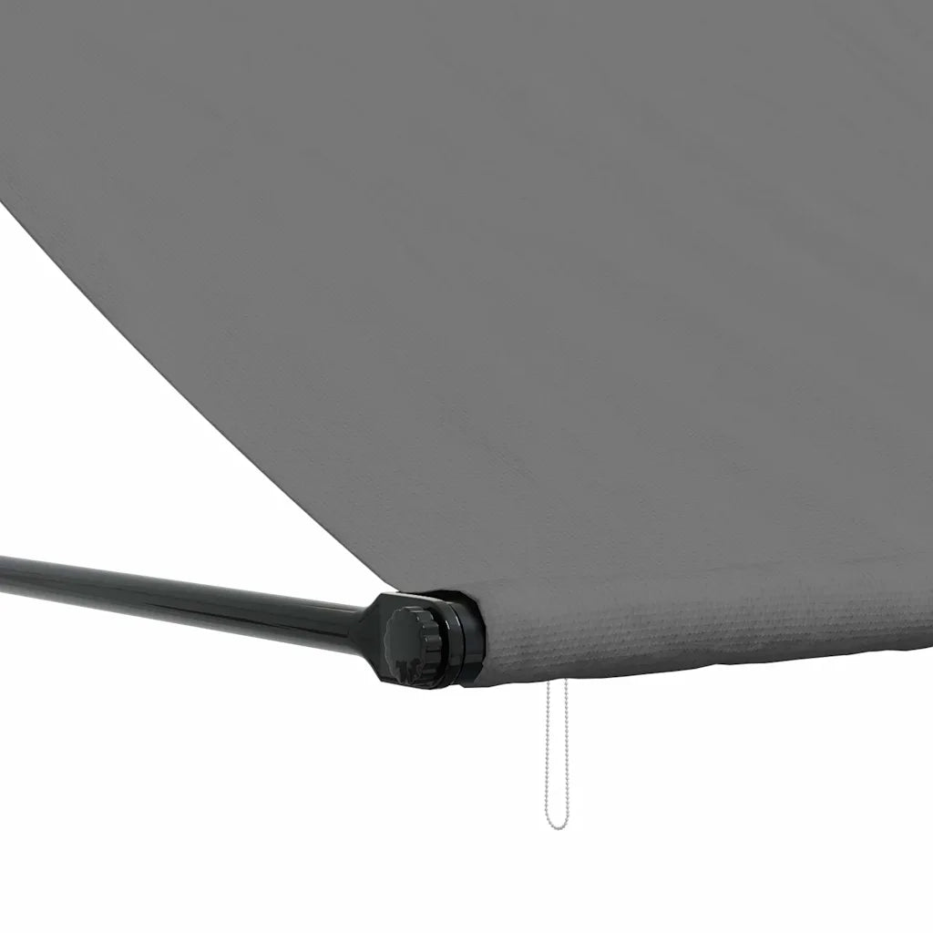 Tenda da Sole | Tenda parasole Retrattile Antracite 300x150 cm Tessuto e Acciaio
