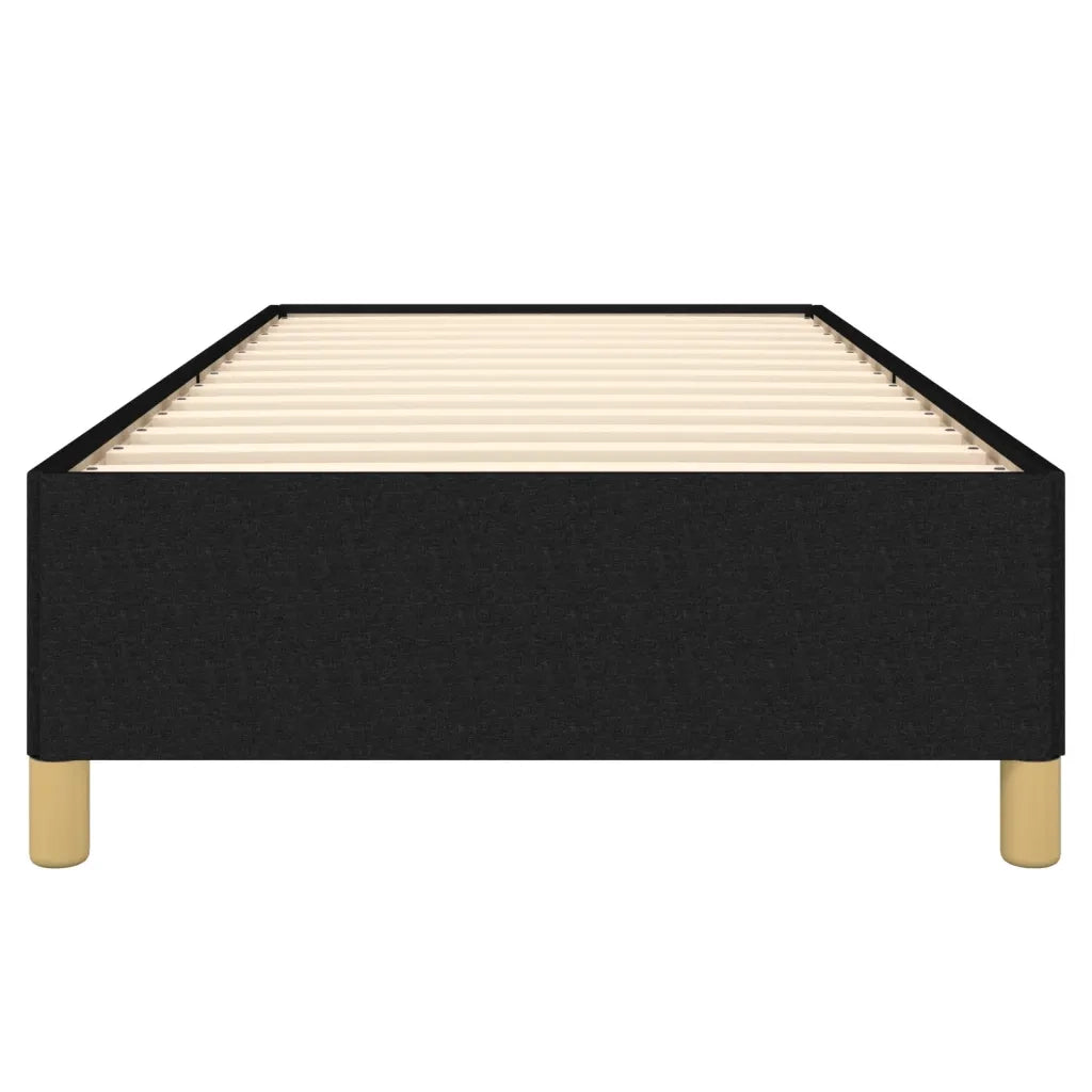 Giroletto senza Materasso Nero 80x200 cm Tessuto 347119