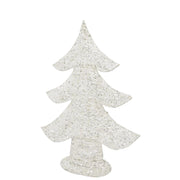 MAURY'S ALBERO DI NATALE DECORATIVO GLITTER WHITE DA 45 CM