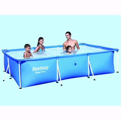 Piscina rettangolarie Bestway 56043 300x201xH66 cm.predisposta per pompa filtraggio