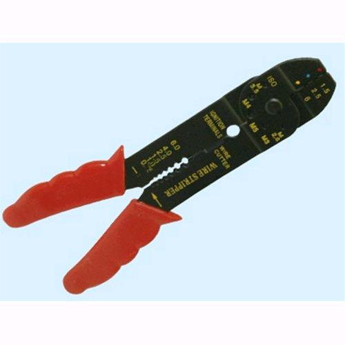 Pinza combinata per capicorda Brixo in acciaio speciale con spellacavi