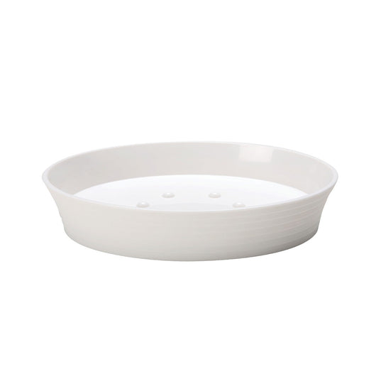 Porta sapone bianco - serie bowling