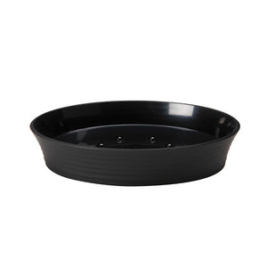 Porta sapone nero - serie bowling