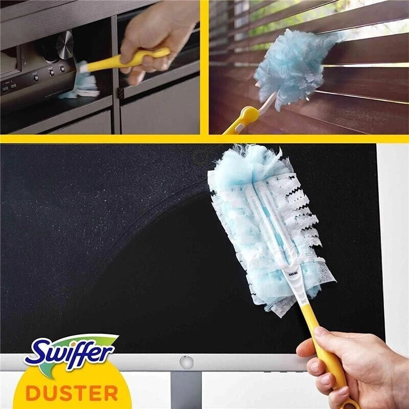SWIFFER DUSTER PIUMINI CATTURAPOLVERE RICARICA 12 PEZZI