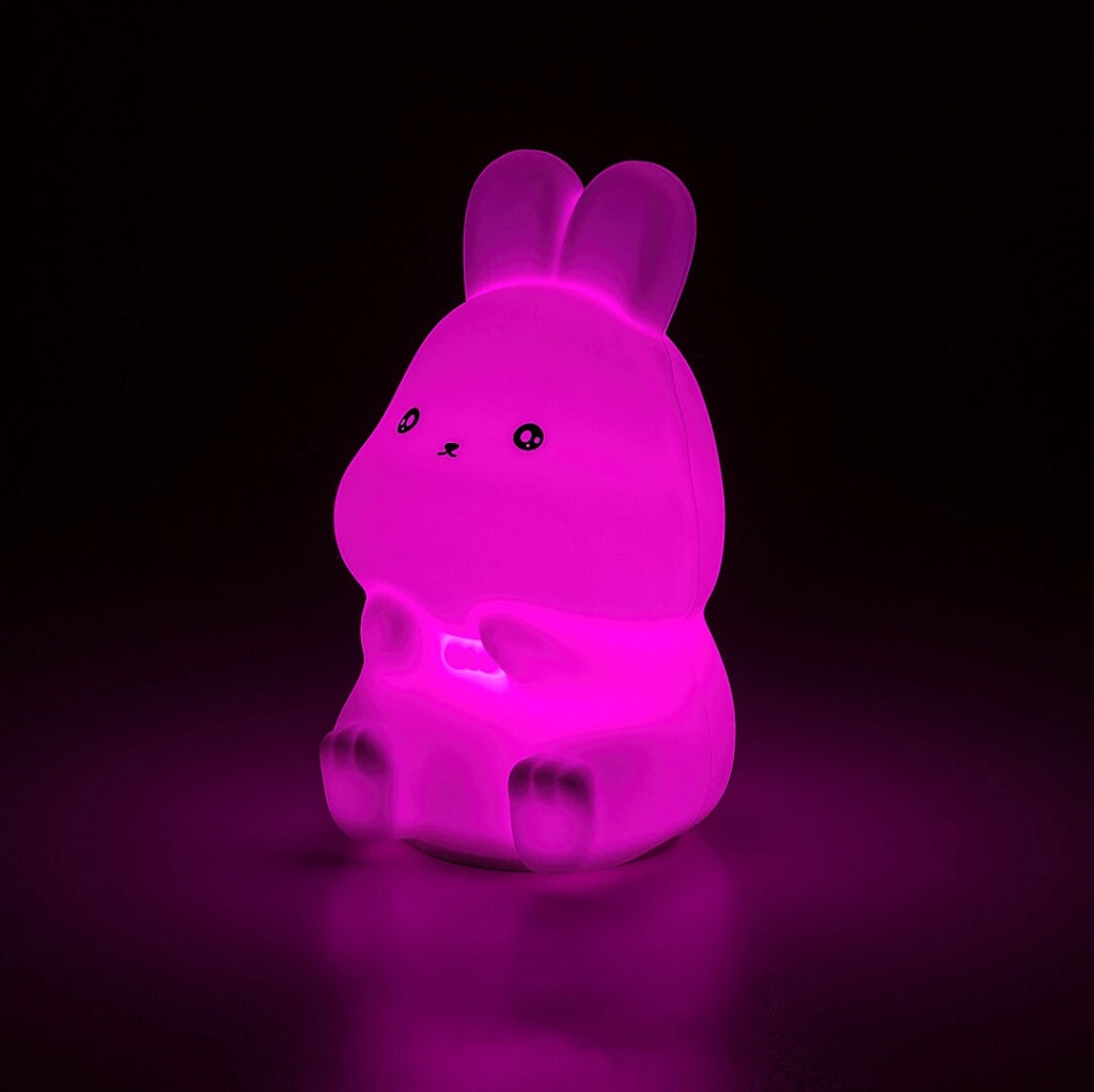 Lampada notturna coniglio LED RGB bianca Rabalux