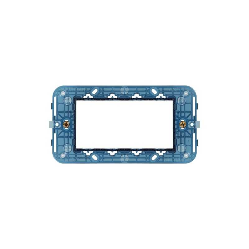 19614 Supporto 4 Moduli con Viti Arkè