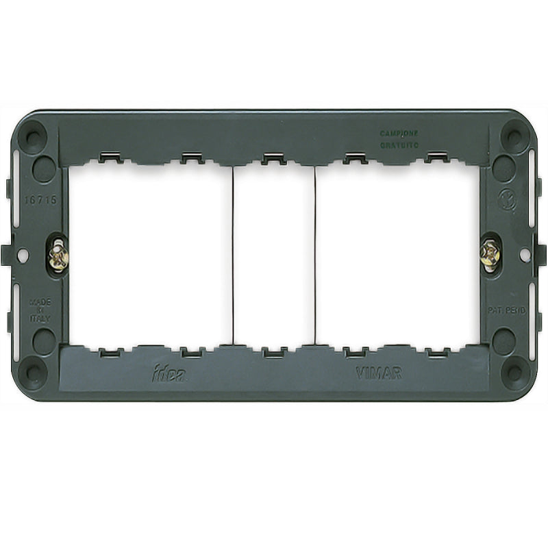 19615 Supporto 5 Moduli con Viti Idea