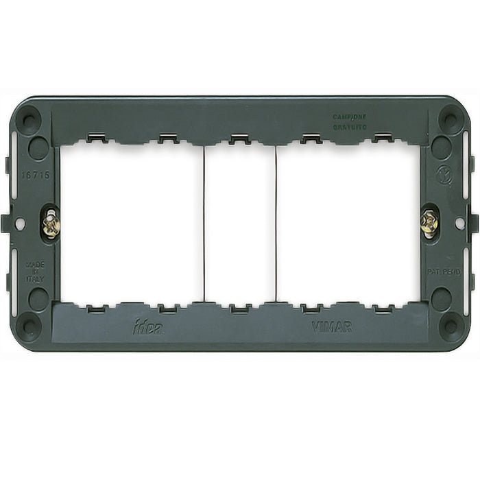 19615 Supporto 5 Moduli con Viti Idea