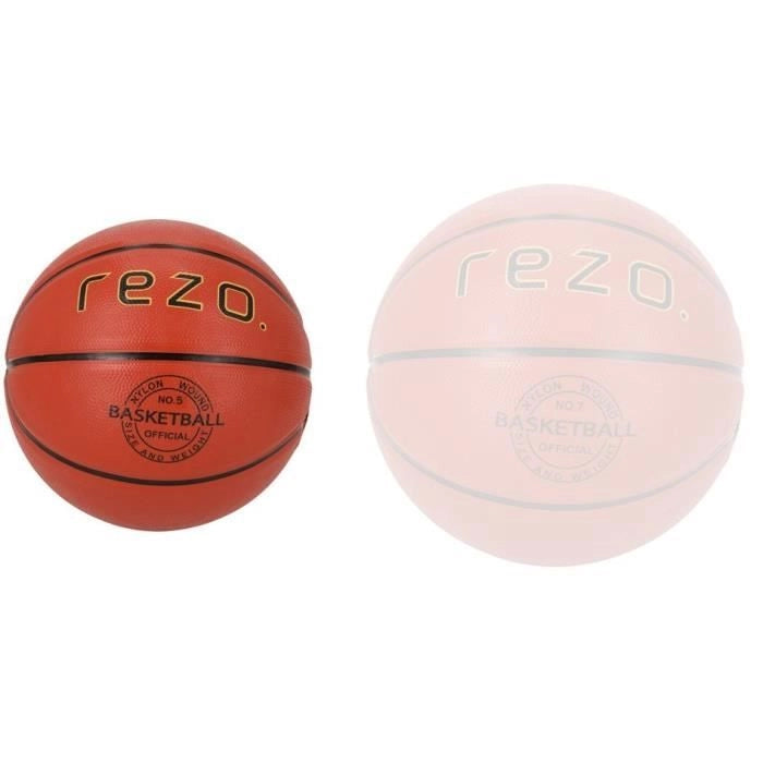 Pallacanestro - REZO - Gomma - Taglia 5 - Marrone - Versatile
