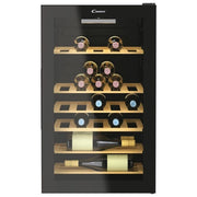 Candy Cantinetta CWC 150 MHF Cantinetta Vino 41 Bottiglie, Classe G, 6 Ripiani, Nero a Libera Installazione