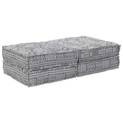 Unità di Divano Modulare 2 pcs Grigio Chiaro 140 x 70 x 36 cm 3315110