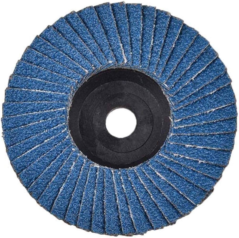 DISCO LAMELLARE ALLO ZIRCONIO Ø 115x22 mm - grana 120 - 10 pezzi- MOLITAL