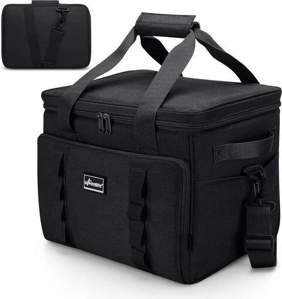 Borsa termica, 24 litri, grande borsa per picnic, borsa termica pieghevole, sacchetto impermeabile per picnic, isolante, borsa per picnic con cinghia a spalla per picnic, barbecue, shopping, spiaggia, campeggio