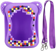 Giocattolo interattivo in silicone - resistente ai graffi - blu - animali domestici digitali - protezione durante i viaggi - borsa di stoccaggio