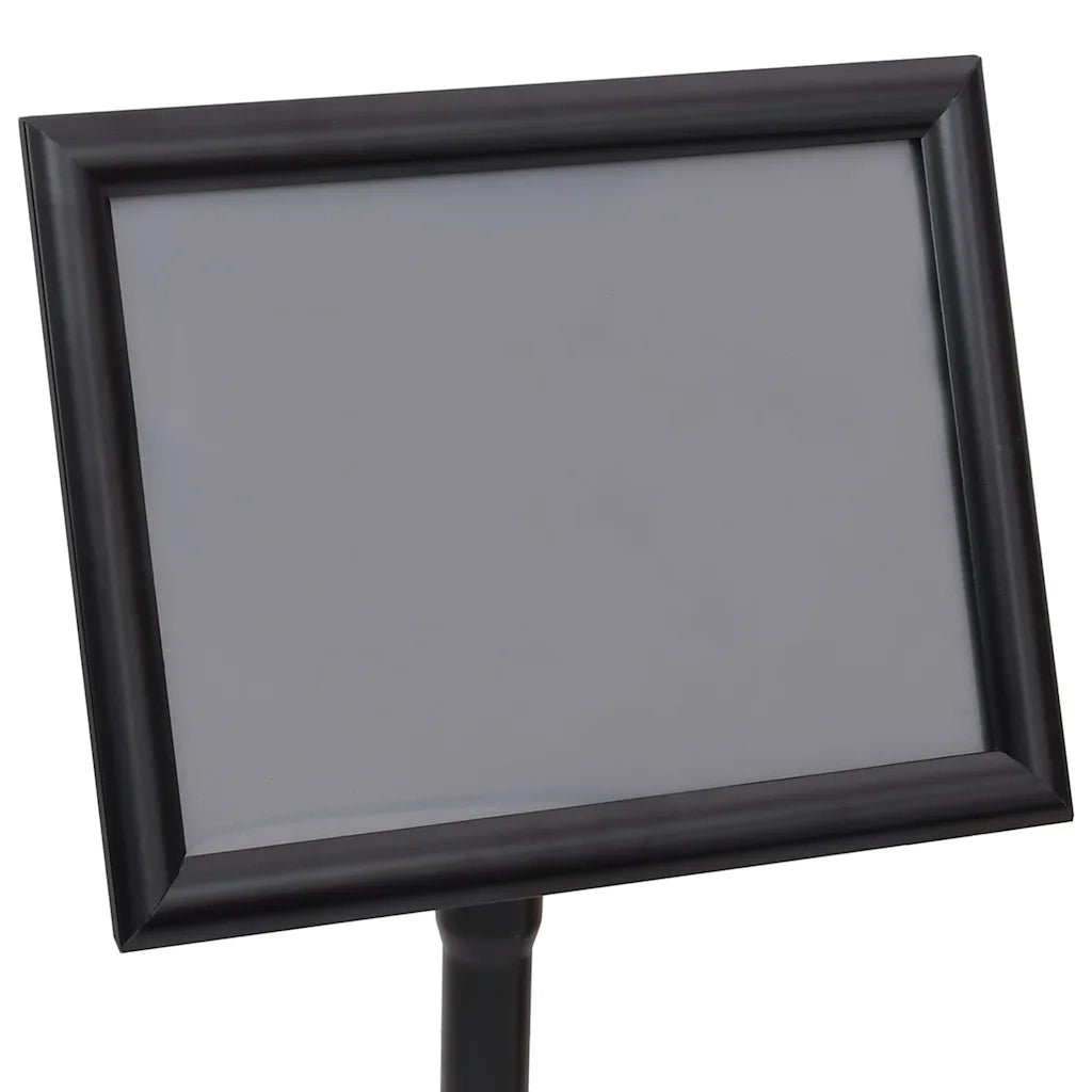Piedistallo per Poster A4 Nero in Lega di Alluminio 51208